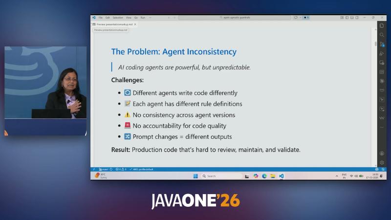 幻灯片：The Problem — Agent Inconsistency，强调不同 agent 规则定义不一