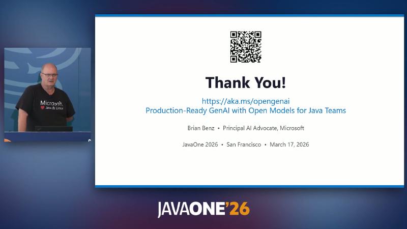 Thank You slide and aka.ms/opengenai