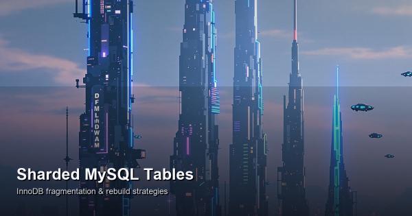 Tackling Performance Degradation in Sharded MySQL Tables: Understanding the Root Cause and Solutions